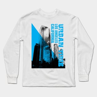 Los Angeles California Urban Time Shirt for LA Lover Long Sleeve T-Shirt